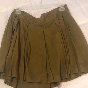 Green skirt